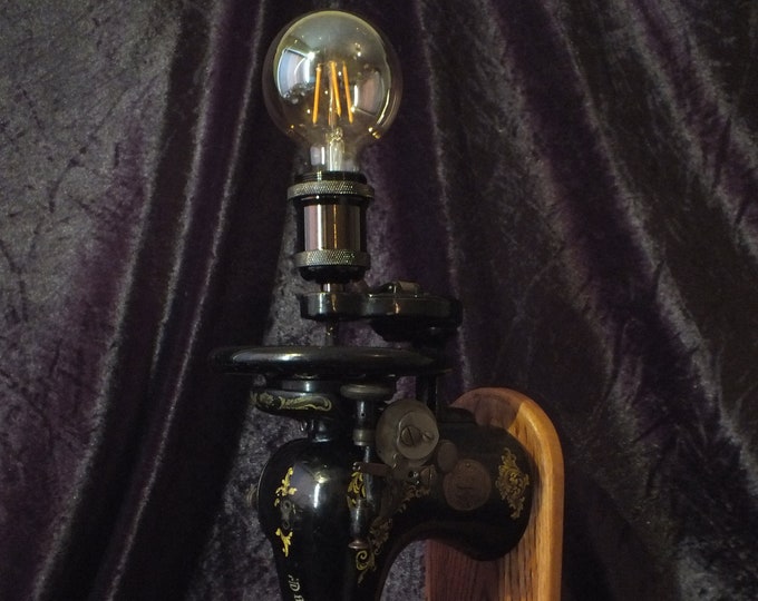 Singer Sewing Machine Lamp, Industrial / Steampunk. - Etsy