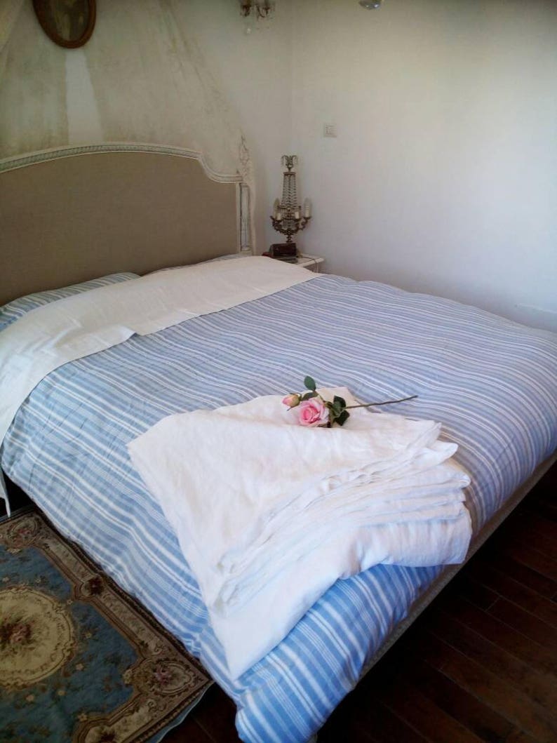 Crisp belgian linen duvet cover SUPER KING SIZE cm 260240 Etsy