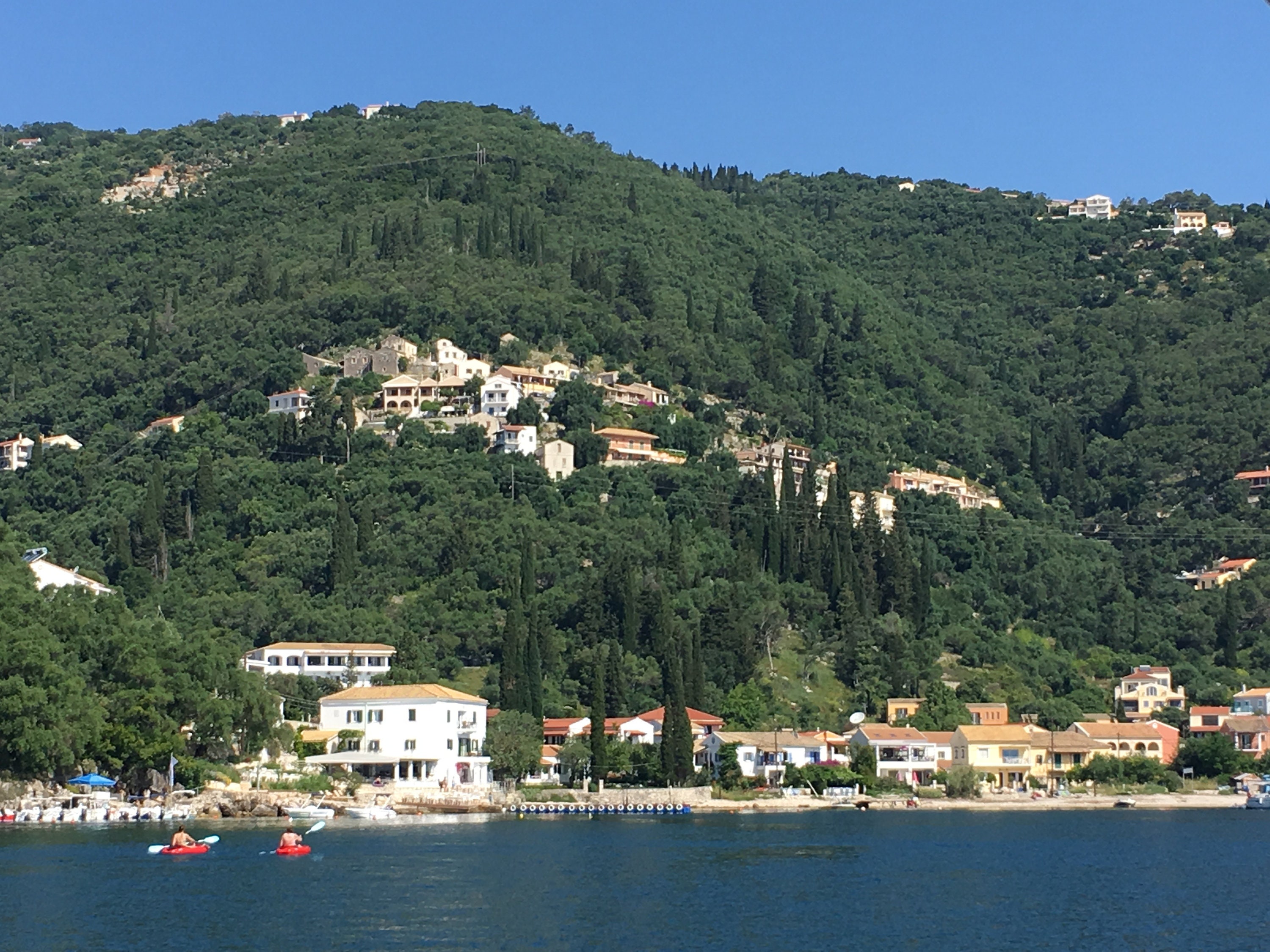 The Durrells White House, in Corfu's Garden, Pencil Study, From