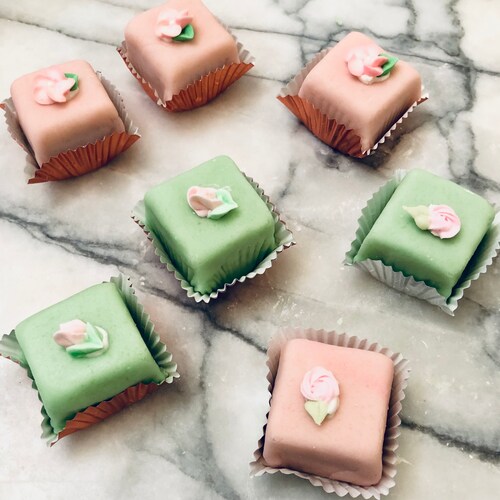 Petit Fours 12 Pcs Gift Box Custom Themed French Dessert Etsy