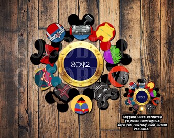 INSTANT DOWNLOAD Avengers and marvel  inspired porthole wreath, captain America, Thor, hulk, iron man inspired