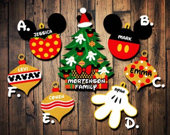 Stocking, Custom Disney Cruise Merrytime Christmas Mickey Magnet, ChristmasTree,  Santa elf ship boat