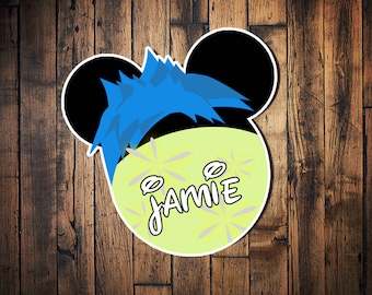 Custom  Cruise Mickey Magnet inspired by Inside Out Joy cruise magnet