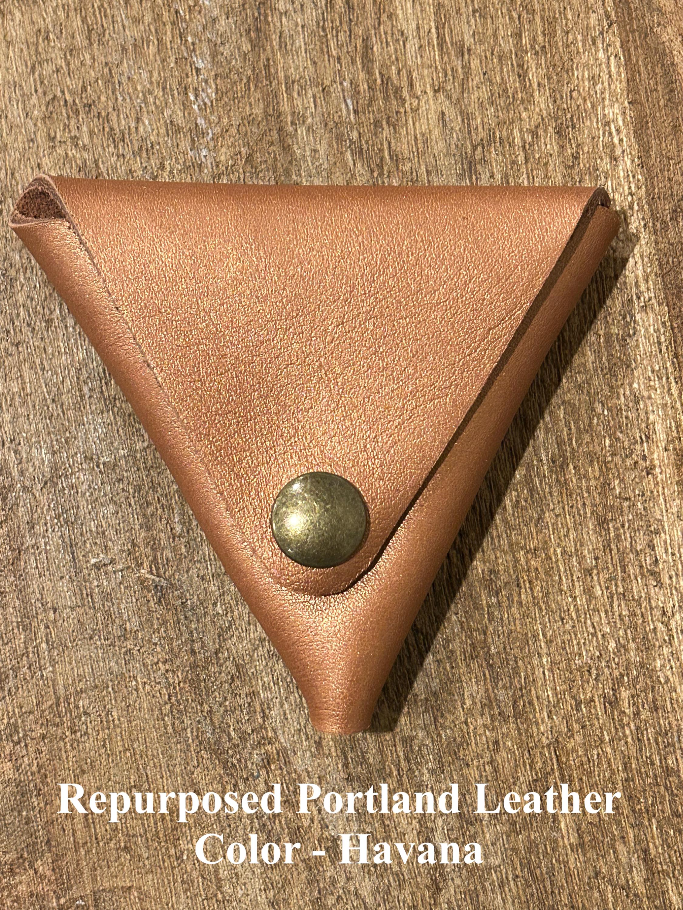 安価 Triangle Leather Etsy - Pouch 小物