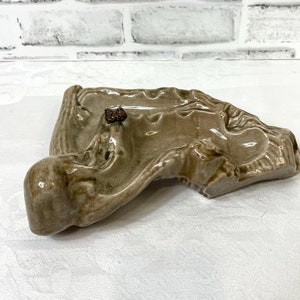 Mid Century Ashtray Vintage 1960s Ceramic Pinecone
