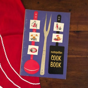 Metropolitan Cook Book Promotional Recipe Pamphlet from 1957 Vintage