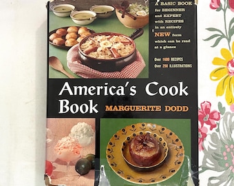 アメリカの料理本 マーガレット・ドッド著 ヴィンテージ 1963年 料理本 ハードカバー ダストジャケット