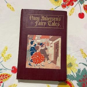 Hans Andersen&#39;s Fairy Tales Vintage 1919 3rd Printing 1924 Illustrated Antique Book
