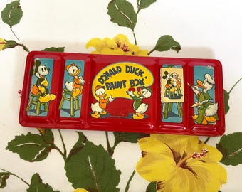 Vintage Mickey Mouse Paint Box 1928–1978 – Disney 50th Anniversary