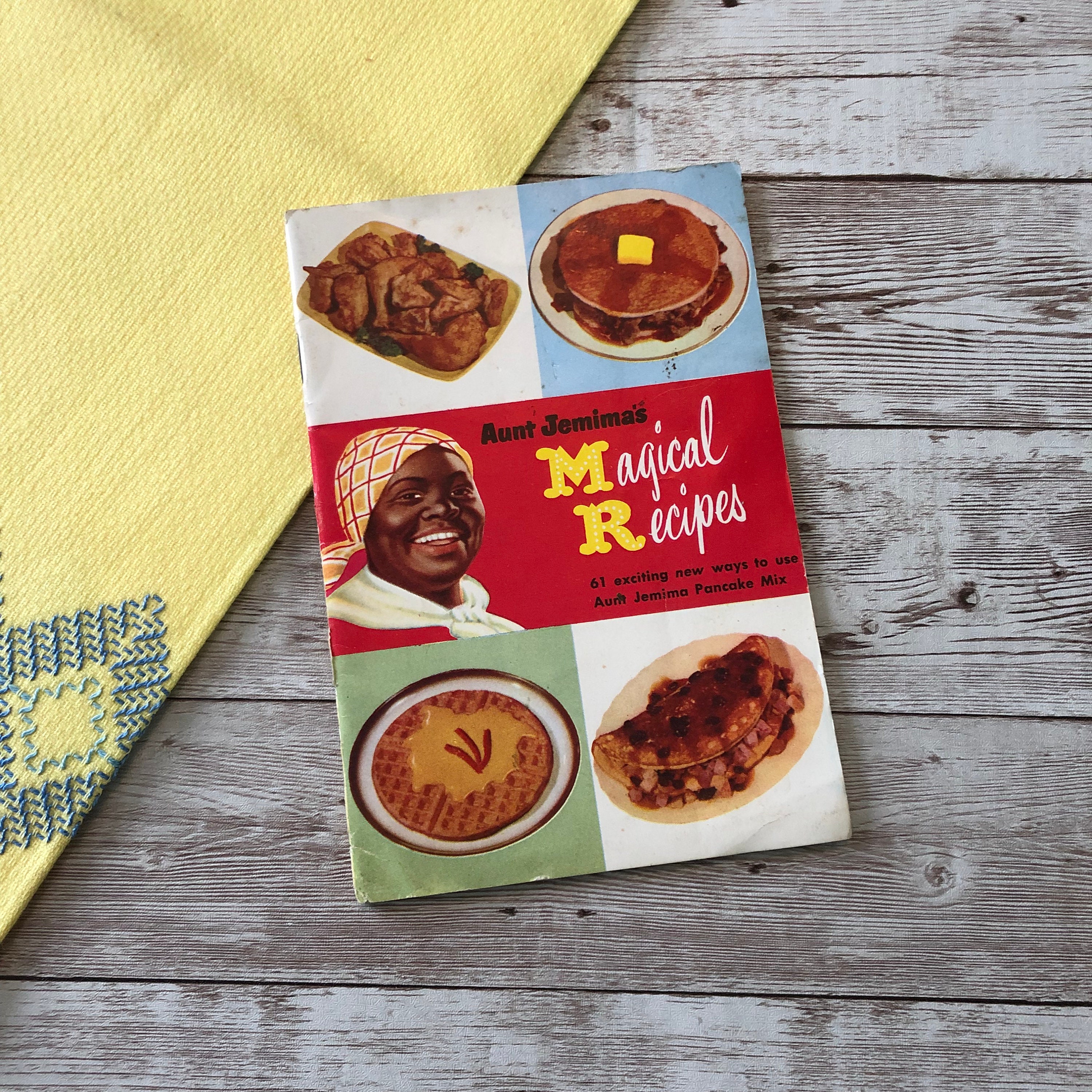 Vintage Aunt Jemima Magical Recipes Booklet 1950s Pancake Mix - Etsy India Vintage Aunt Jemima Magical Recipes Booklet 1950s Pancake Mix - Etsy India