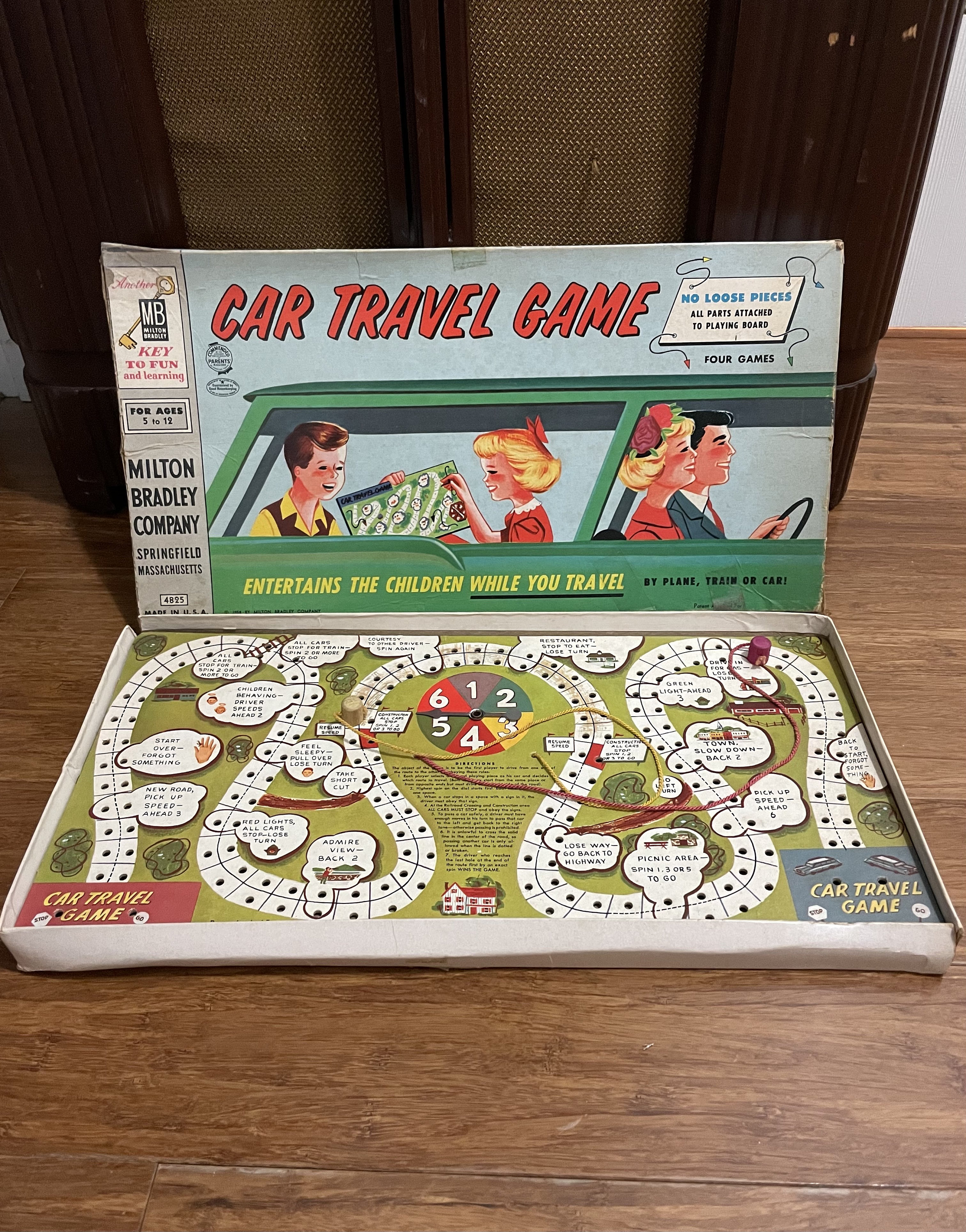 MILTON BRADLEY CO. アメリカ製 アンティーク ポードゲーム MILTON BRADLEY CO. アメリカ製 アンティーク ポードゲーム
