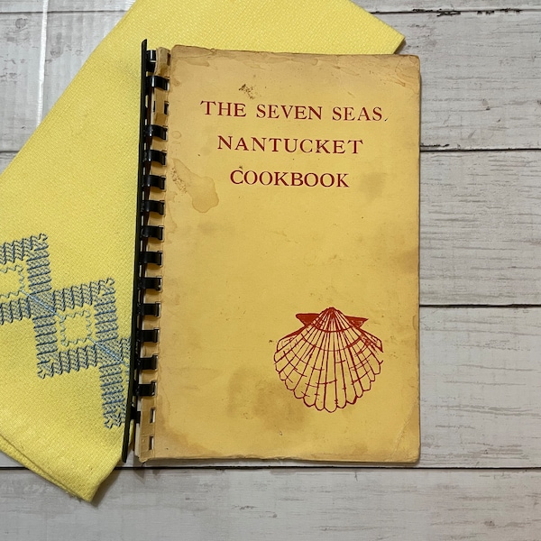 Vintage Seven Seas Nantucket Cookbook by Harry and Frani Howard Seafood Recipes