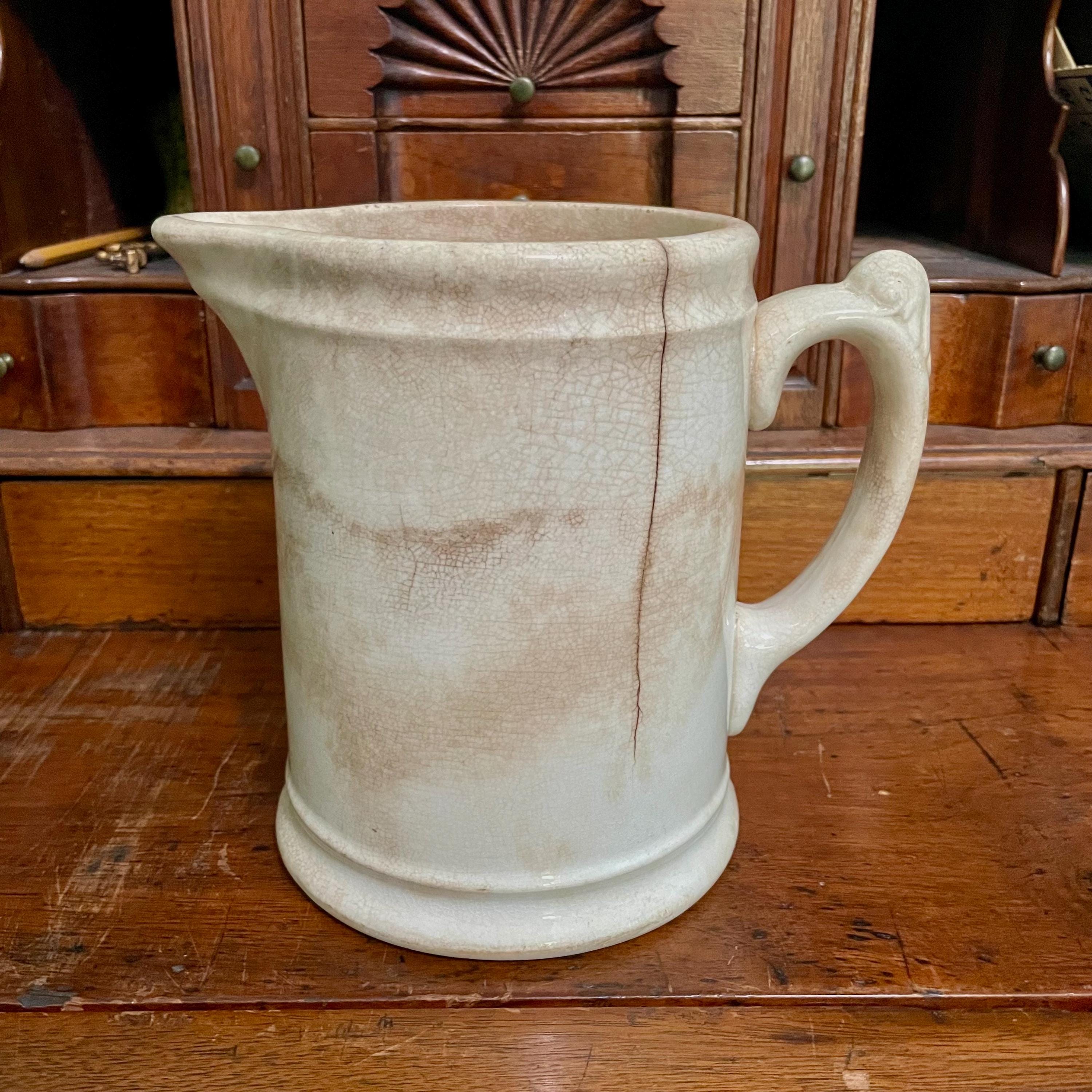 Antique Milk Pitcher - Etsy