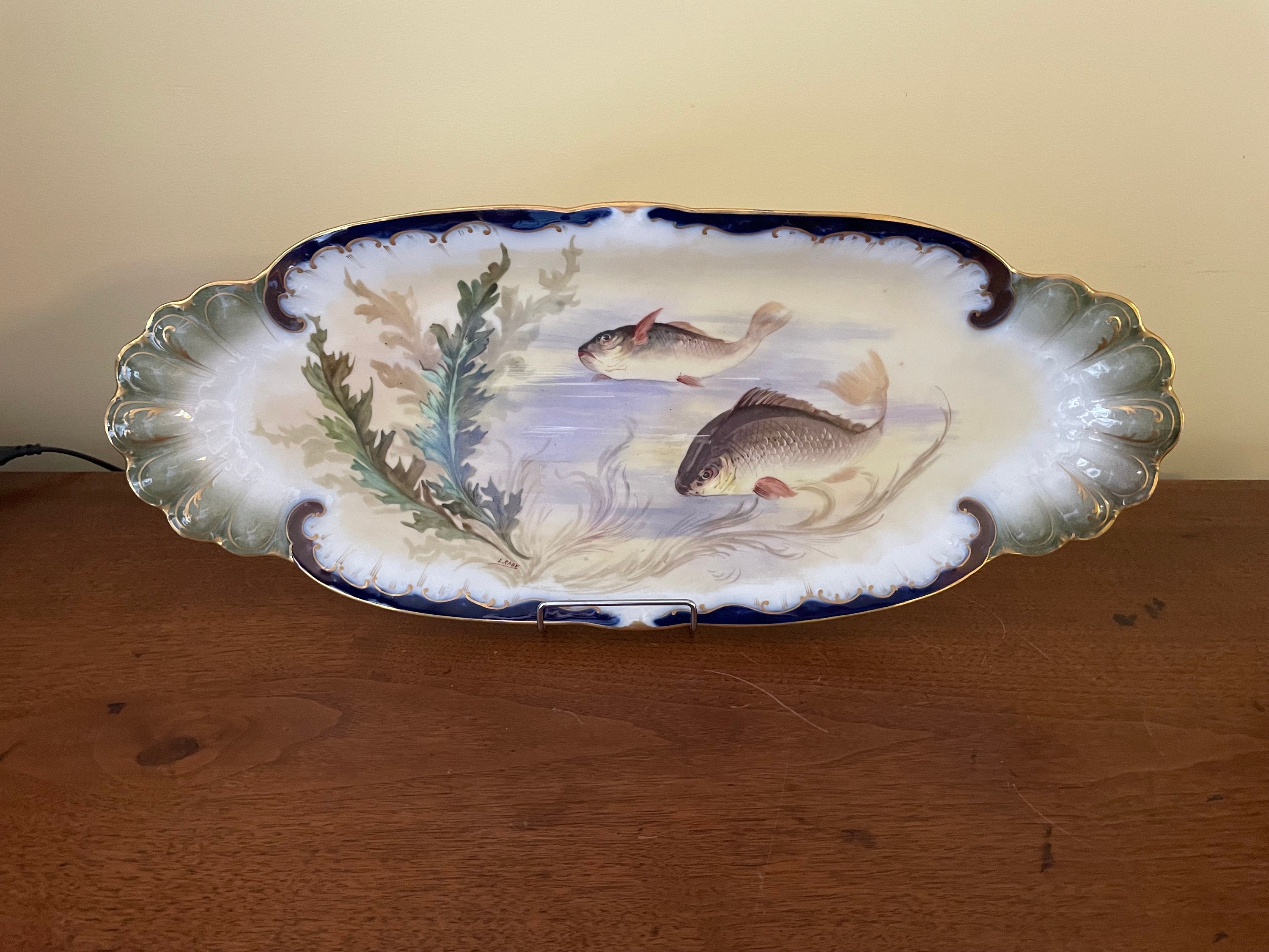 リモージュの魚皿 - Etsy 日本