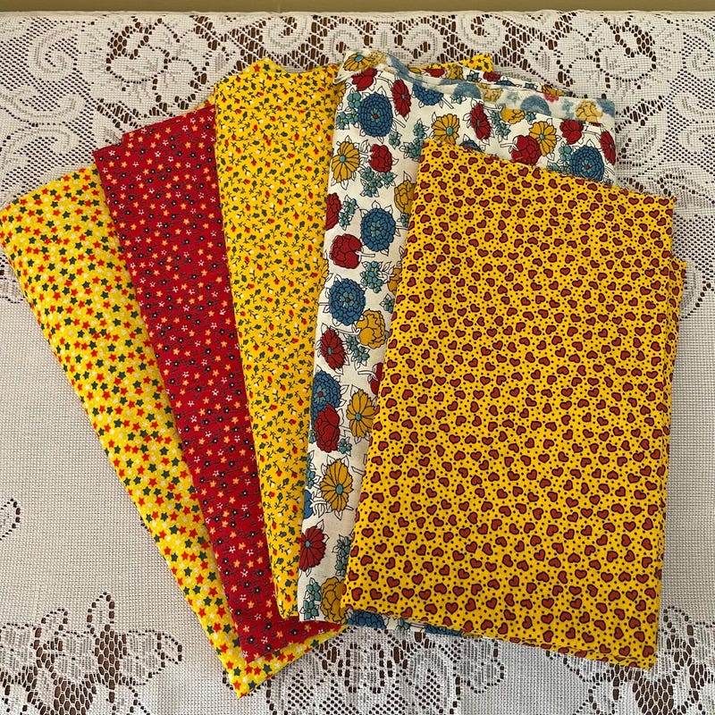 Calico Fabric - Etsy