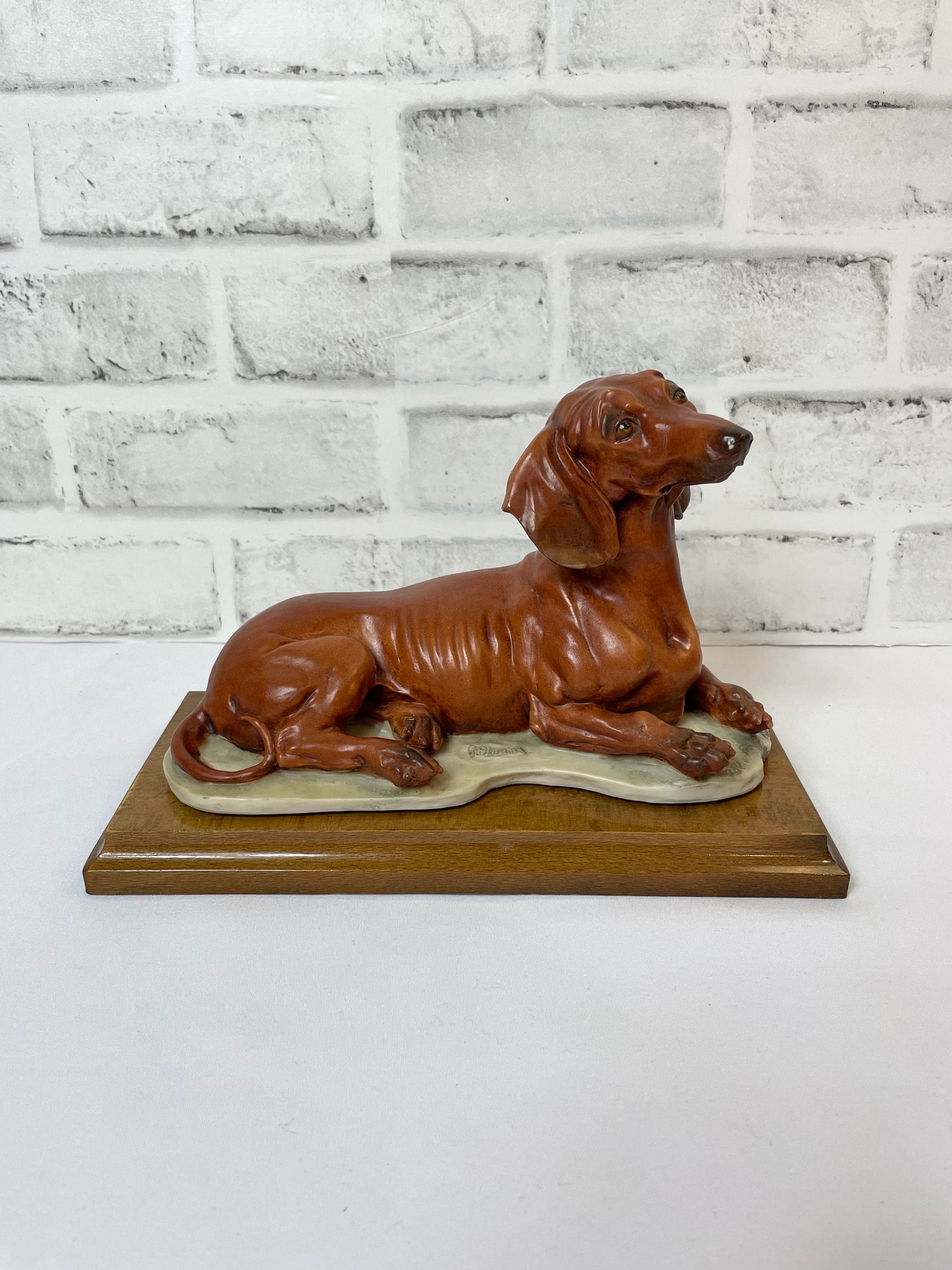 kalender Beweren Medaille Armani Dog Figurine - Etsy