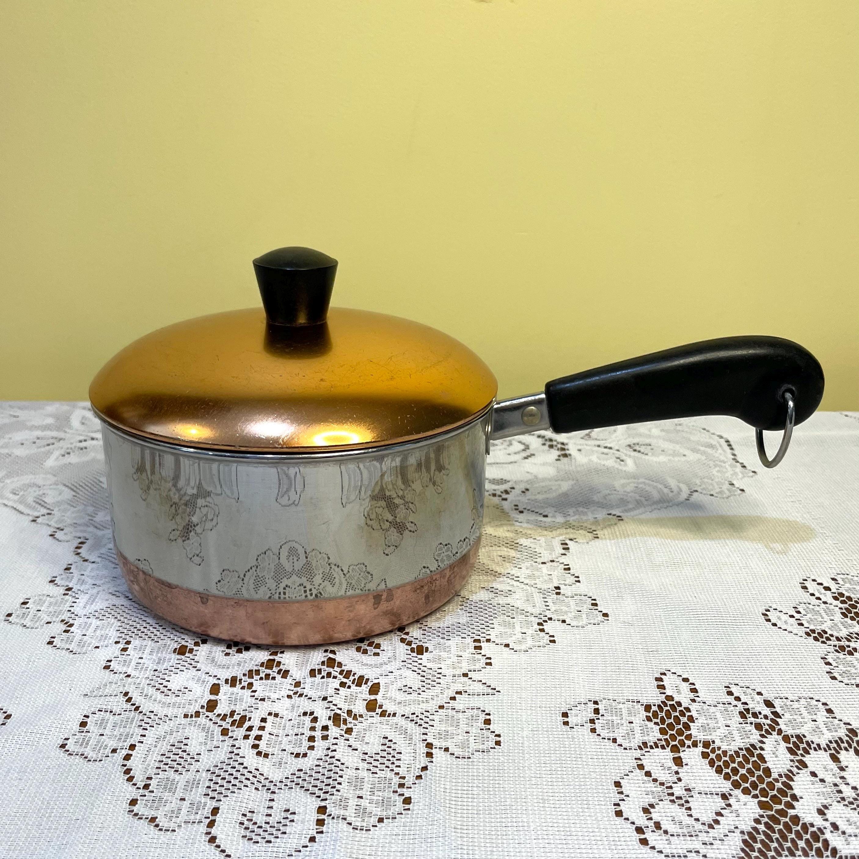 新品未開封Revere Ware ヴィンテージ ステンレス鍋　銅底　蓋付　セット Vintage revere ware - Etsy 日本
