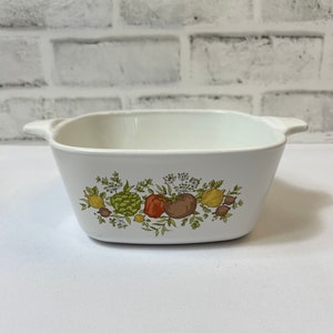 Vintage Corning Ware Spice of Life P-43-B 2-3/4 Cup Small No Lid