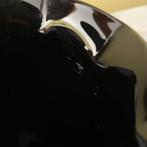vintage LE Smith vase en verre améthyste noir nymphe dansante 1930 image 13