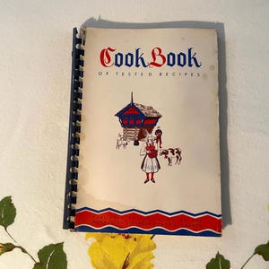 Cook Book of Tested Recipes Norwegian Lutheran Cookbook Vintage 1950