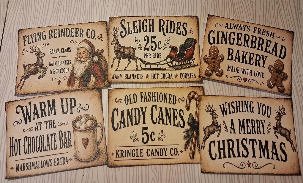 Vintage Santa Vinyl - Etsy