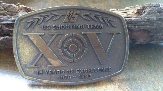 US Shooting Team  Belt Buckle , 1978-1993 , 15 Ye… - image 3