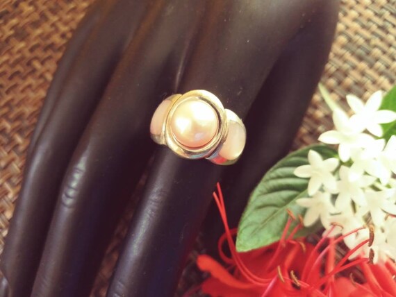 Gorgeous Sterling Cultured Pearl and Mother of Pe… - image 7