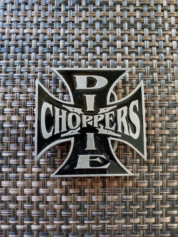 Die Choppers Belt Buckle Enamel Chopper Belt Buckle Free Etsy