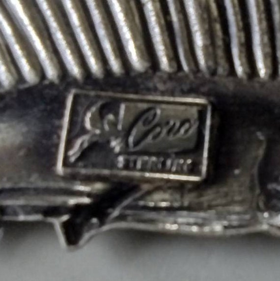 Sterling Silver  Coro Sailfish Brooch , 1940s Cor… - image 7