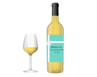 48 Bride & Co. Bridal Shower Water Bottle Labels