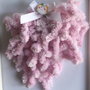Girls knob hanger handmade girls accessory nursery door hanger girl gift