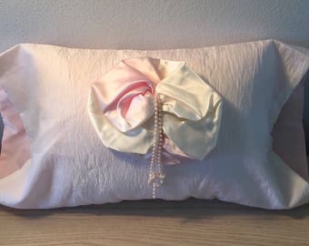 accent pillows pink throw pillows,ruffle pillow cover decor oblong throw pillow,luxury gift pillow
