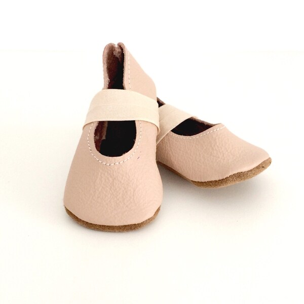 RESERVED for JACINTA/// ballet flats / dusty pink