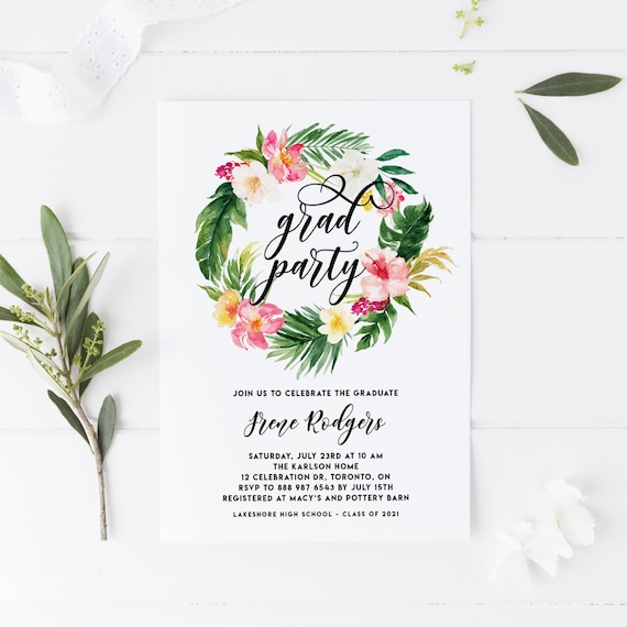 Luau Party Invitation Templates Free Greetings Island