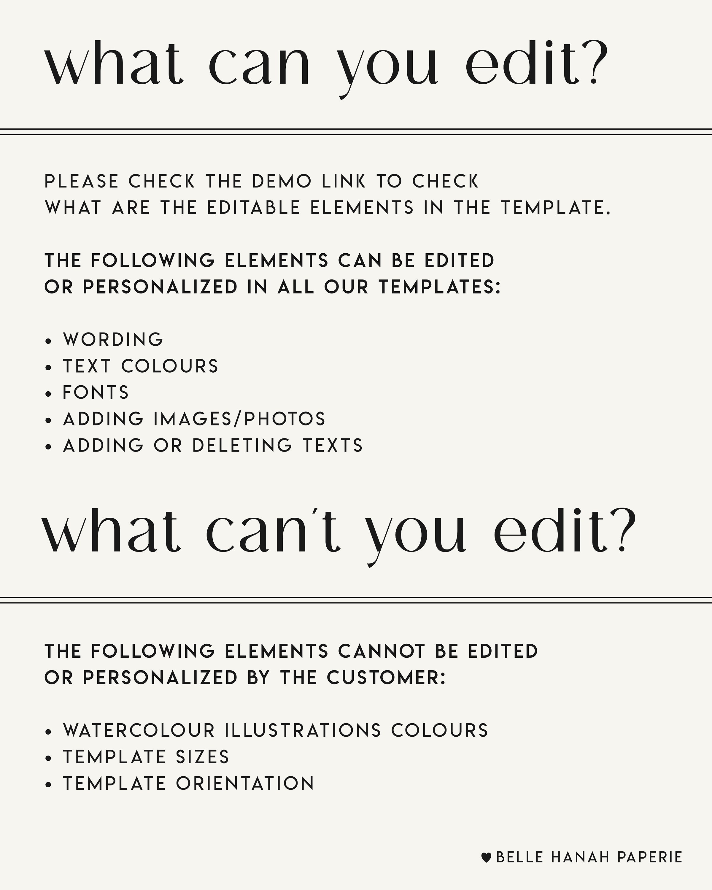 Printable Modern Calligraphy Wedding Invitation Set Templates | Etsy