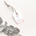 Girl Ballerina Thank You Gift Tag Template Printable - Etsy