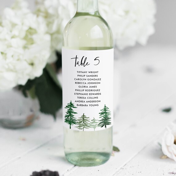 avery wine bottle label template