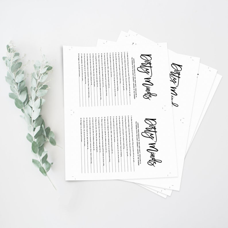 Puede incluir: Un juego imprimible con el t&iacute;tulo "Bristly Minds" y una lista de preguntas para hacer a los invitados en una fiesta. El juego est&aacute; impreso en papel blanco y utiliza una fuente negra.