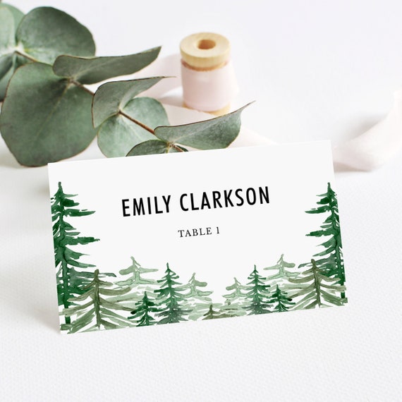 FREE Printables - Floral Place Cards and Straw Toppers - The Kingston Home