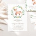 Printable Fox Baby Shower Bundle Template, DIY Woodland Baby Shower ...