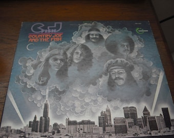 Country Joe and the Fish, CJ Fish, Vinyl LP Record Vintage Vanguard Recording 70s