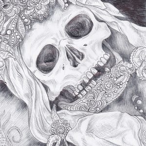 Skeleton print