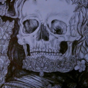 Print of pen sketch 5 x 7