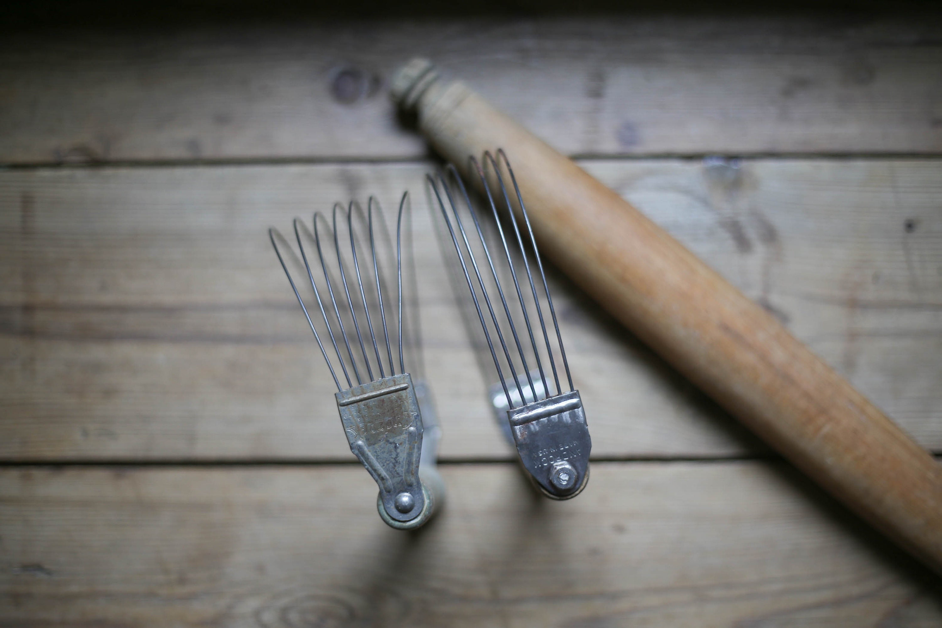 Antique Wood & Metal Pastry Cutter Etsy Hong Kong