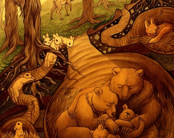 Forest Art Print