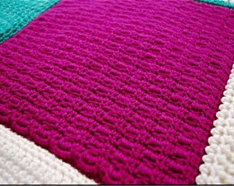 Sand Ripple Afghan Square