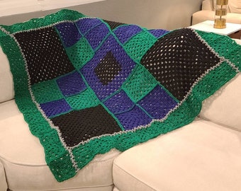 Granny Squares Throw