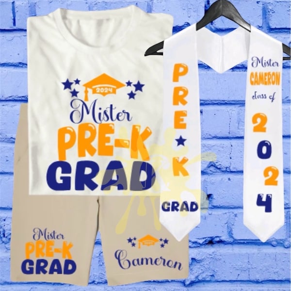 Mr. Pre-K/Kindergarten Graduation Set