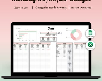Budget Spreadsheet, Monthly Budget Spreadsheet, Budget Planner, expense, Budget Template, Excel Budget, expense Tracker, sheets budget