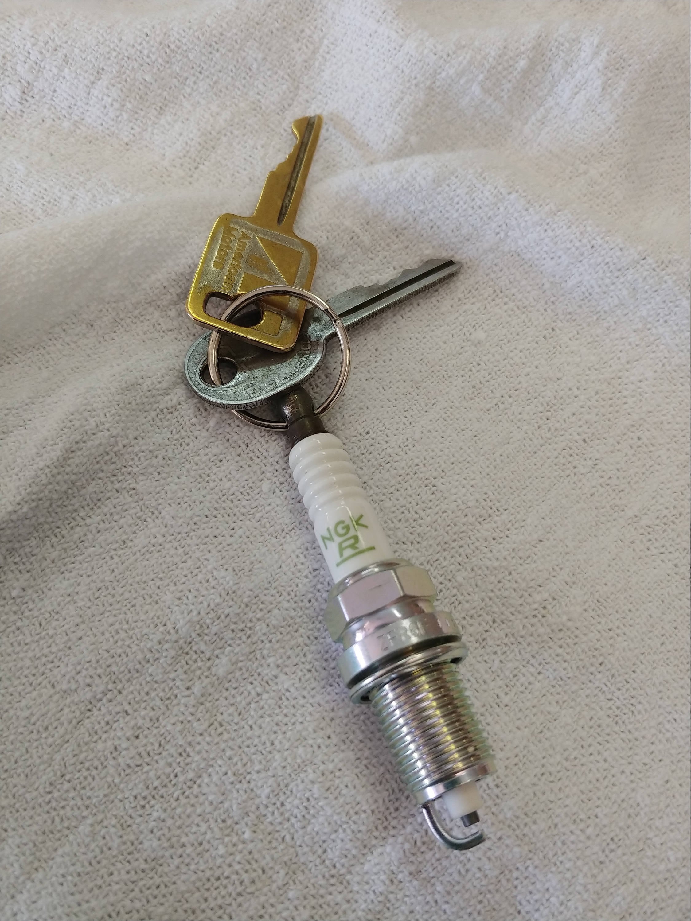 Spark Plug Key Chain, Etsy